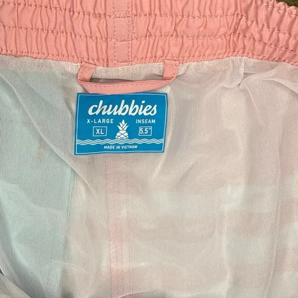 NWT Chubbies On The Horizon 5.5” Swim Short Size XL